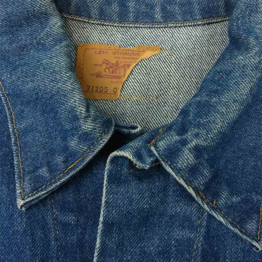 Levi's リーバイス スモール e  71205 デニム ジャケット インディゴブルー系【中古】