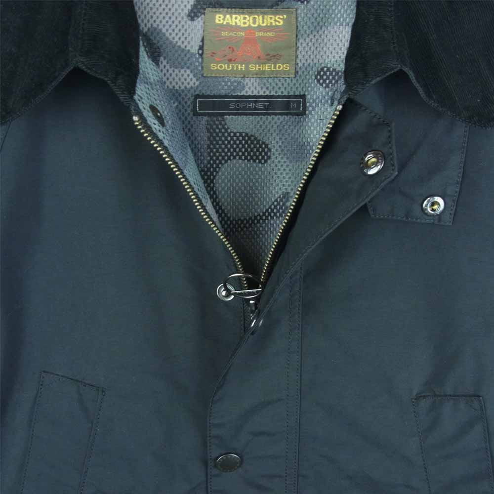 Barbour バブアー 13SS SOPH-130057 SOPHNET ソフネット SL BEDALE SOPH CAMO LINING ビデイル ジャケット ブラック系 M【中古】