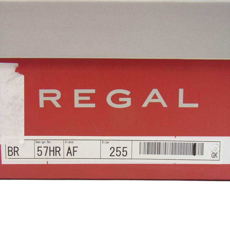 REGAL リーガル 57HR ビット ローファー レザー ドライビング シューズ ブラウン ブラウン系 25.5cm【極上美品】【中古】