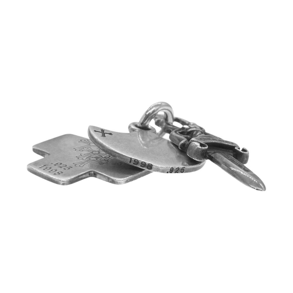 CHROME HEARTS クロムハーツ（原本無） 3TRINKETS スリートリンケッツ ペンダントトップ シルバー系【中古】