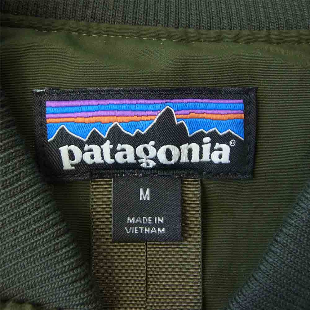 patagonia パタゴニア 20AW 22830 M's Retro-X Bomber Jkt レトロX ボマー フリース ボンバー ジャケット カーキ系 M【美品】【中古】