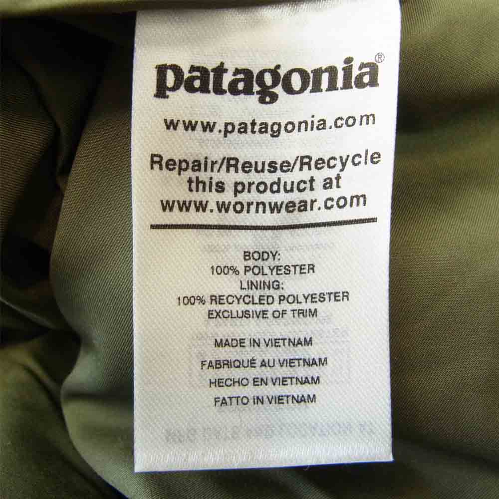 patagonia パタゴニア 20AW 22830 M's Retro-X Bomber Jkt レトロX ボマー フリース ボンバー ジャケット カーキ系 M【美品】【中古】