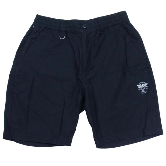 CRIMIE クライミー イーグルロゴ ショーツ ショート パンツ ブラック系 S【中古】