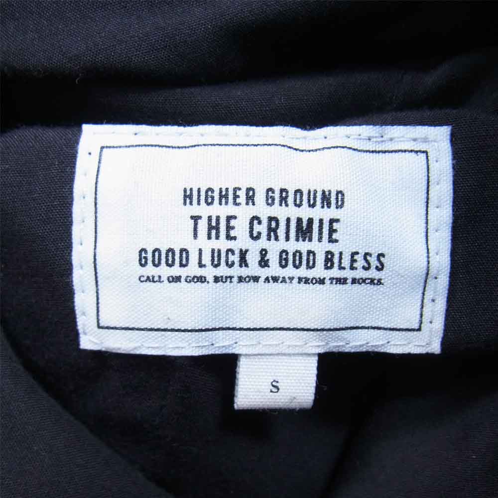 CRIMIE クライミー ベルトループ チノ ショーツ ショート パンツ ブラック系 S【中古】