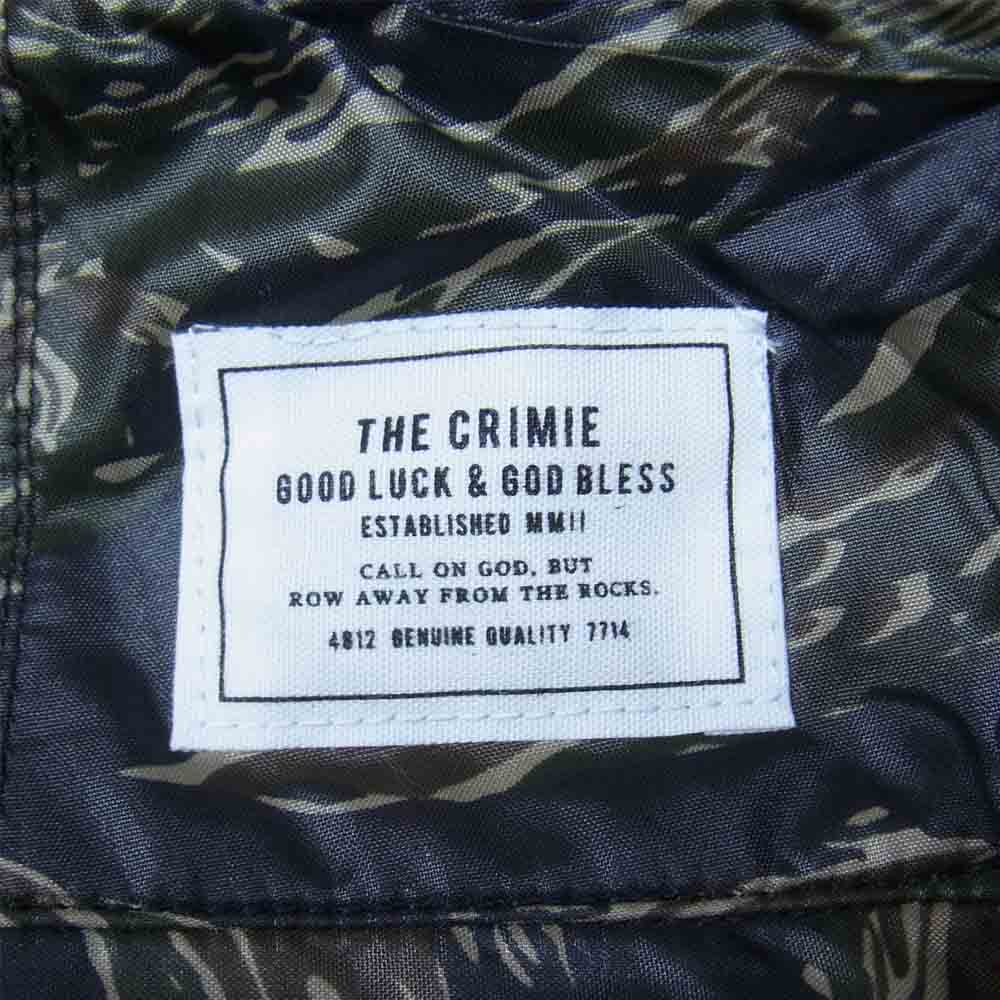 CRIMIE クライミー C1K1-PT01 TIGER CAMO 2WAY SHORTS タイガーカモ ナイロン 2WAY ショーツ ブラック系 S【中古】