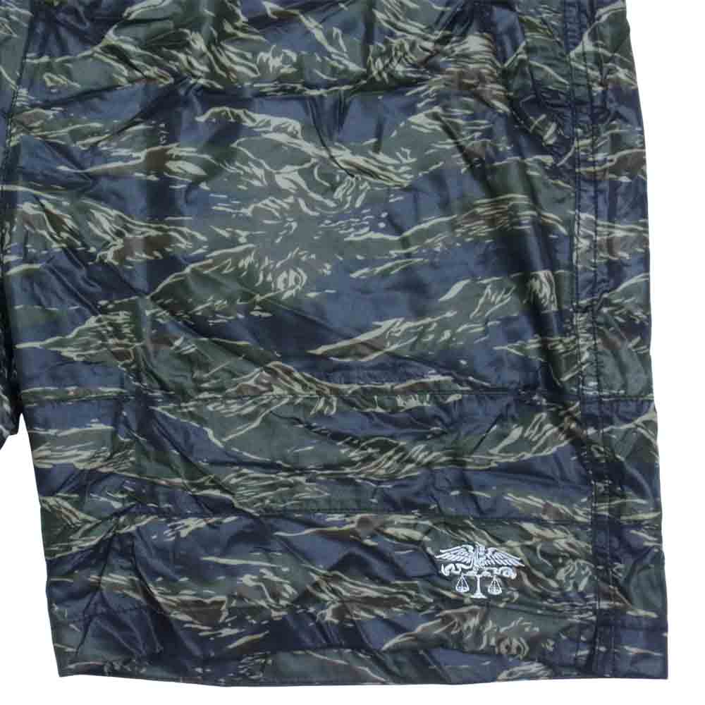 CRIMIE クライミー C1K1-PT01 TIGER CAMO 2WAY SHORTS タイガーカモ ナイロン 2WAY ショーツ ブラック系 S【中古】
