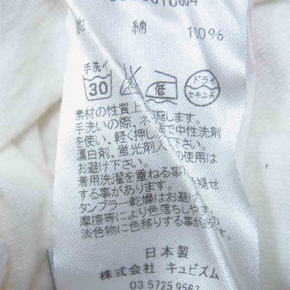 VISVIM ビズビム 115305010004 15年製 GODFREY ZIP P.O. L/S ハーフジップ 白灰系 M【中古】
