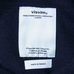 VISVIM ビズビム 116205015001 16年製 STRIPES CREWNECK SWEATER ストライプ クルーネック セーター ネイビー系 2【中古】