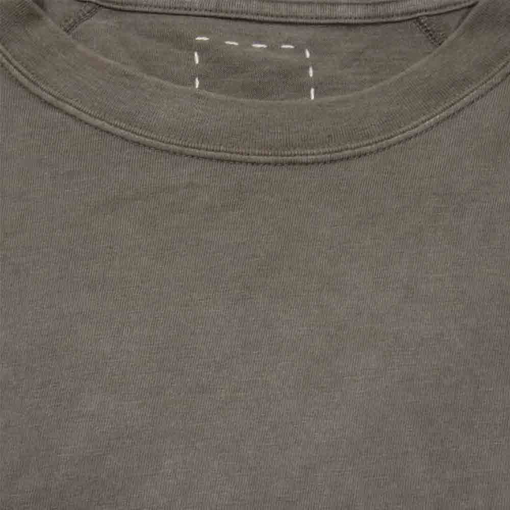 VISVIM ビズビム 118105010010 18年製 CLUBHOUSE TEE 3/4 N.D. 製品染め クラブハウス Tシャツ 3/4袖 MUD 2【中古】