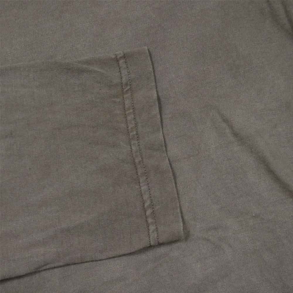 VISVIM ビズビム 118105010010 18年製 CLUBHOUSE TEE 3/4 N.D. 製品染め クラブハウス Tシャツ 3/4袖 MUD 2【中古】