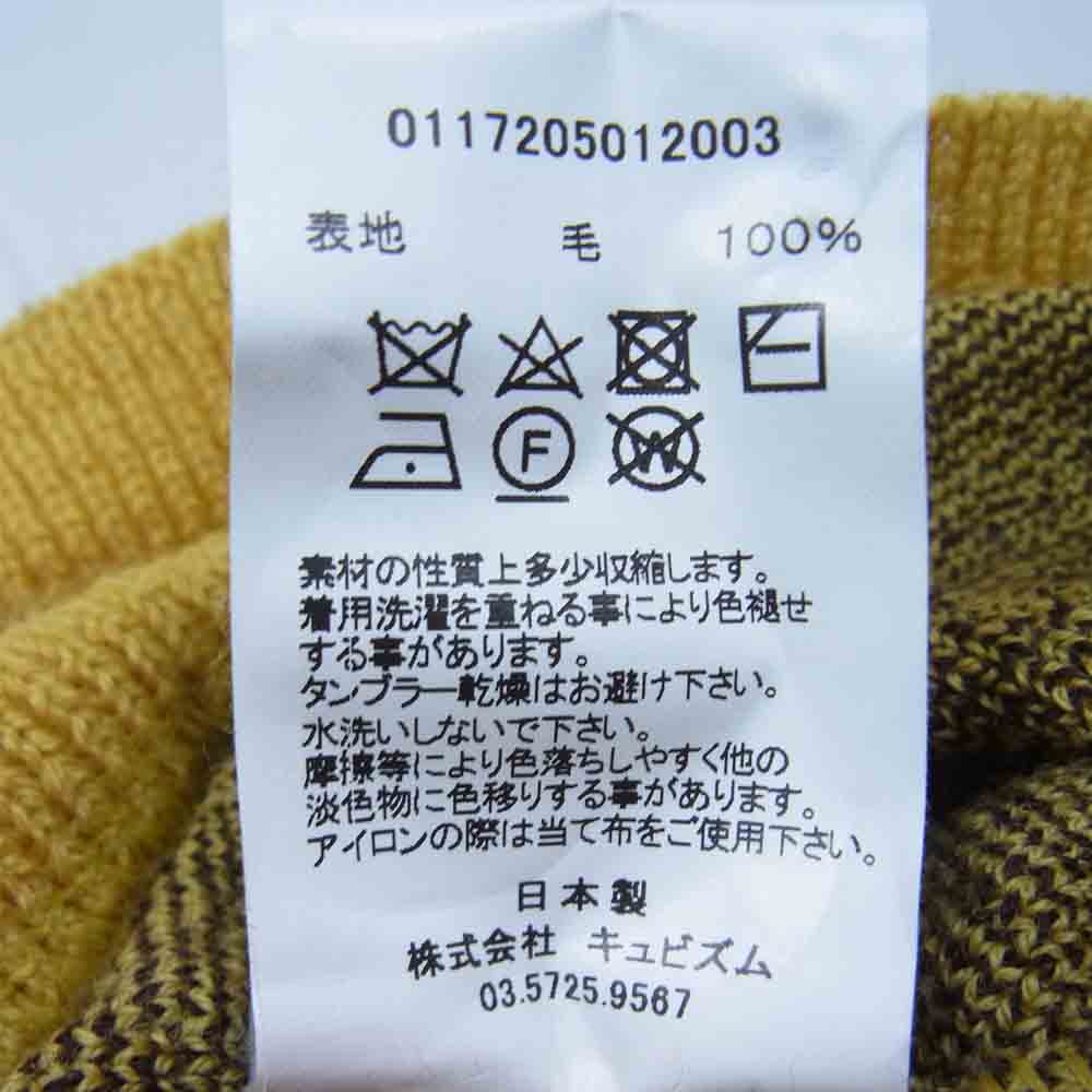 VISVIM ビズビム 117205012003 17年製 VNTG NATIVE JACQUARD KNIT ネイティブ ジャガード ニット セーター イエロー系 M【中古】