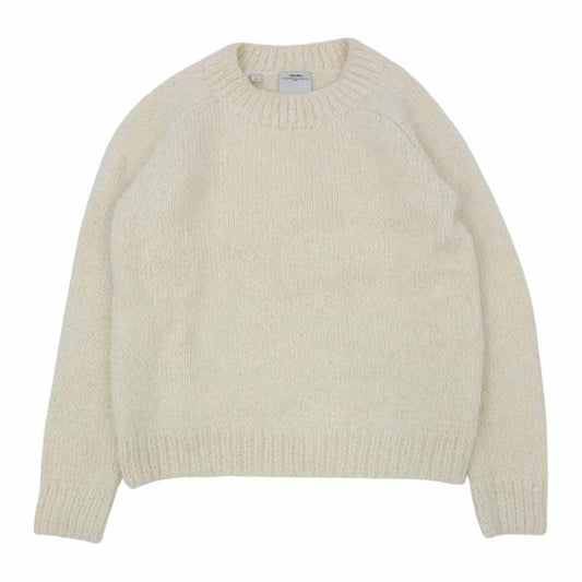VISVIM ビズビム 15AW 0115205015005 HIGHLAND KNIT CREW NECK SWEATER クルーネック ニット セーター オフホワイト系 2【中古】