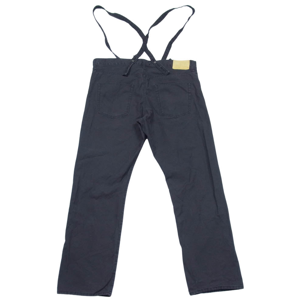 VISVIM ビズビム 0120105008006 20年製 FLUXUS 15 CHINO F.I.L. EXCLUSIVE サスペンダー チノパンツ チャコール系 2【中古】