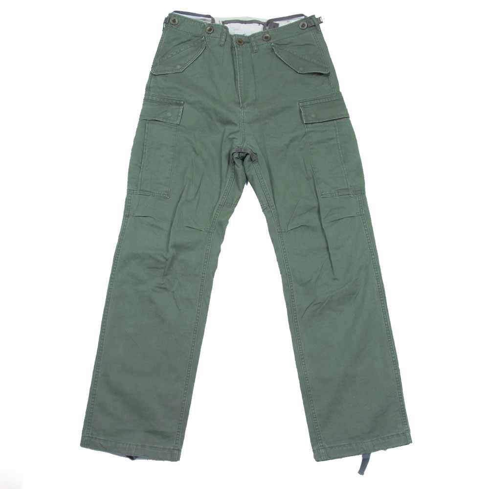 VISVIM ビズビム 112205008016 12年製 EIGER SANCTION PANTS アイガー サンクション パンツ ミリタリー カーゴ パンツ カーキ系 2【中古】
