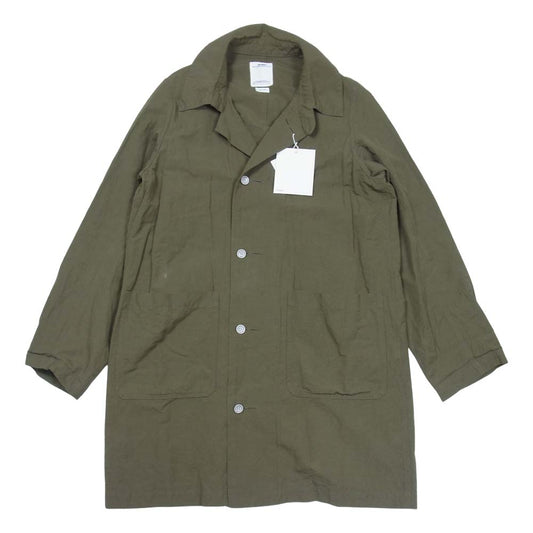 VISVIM ビズビム 118205013016 18年製 GREASE MONKEY COAT C/LI グリース モンキー コート オリーブ M【中古】