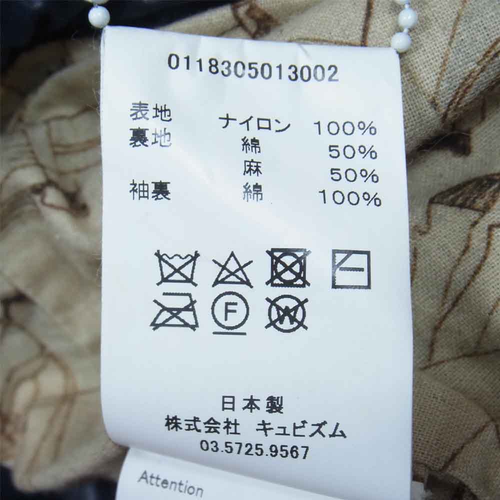 VISVIM ビズビム 118305013002 18年製 MCFARLAND JKT COACH JKT マクファーランド コーチ ジャケット ブラック系 1【中古】