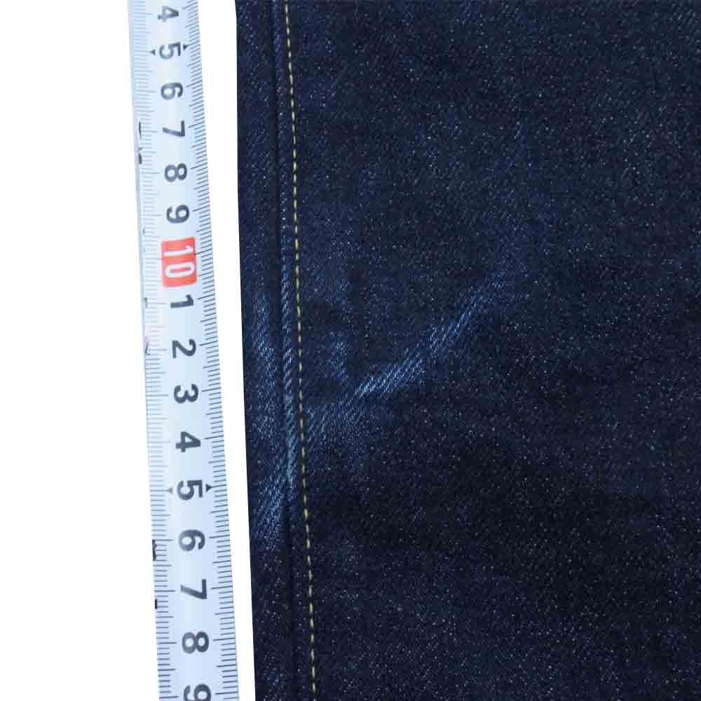 VISVIM ビズビム 119205005034 19年製 SS TRAVAILLER BRACES PANTS UNWASHED インディゴブルー系 3【中古】