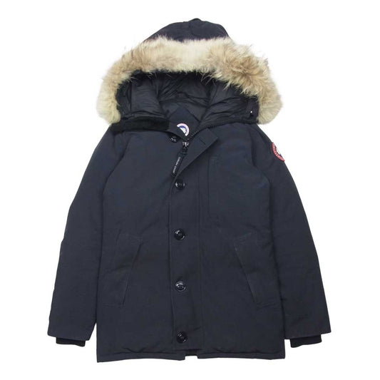 CANADA GOOSE カナダグース 3438JM 国内正規品 グリフィン JASPER ジャスパー ダウン ジャケット ネイビー系 XS【中古】