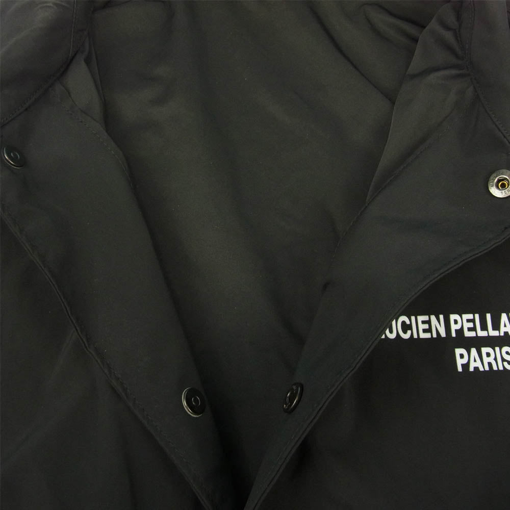 Lucien Pellat-Finet ルシアンペラフィネ 国内正規品 LPF PARIS バックロゴプリント コーチ ジャケット ブラック系 L【中古】