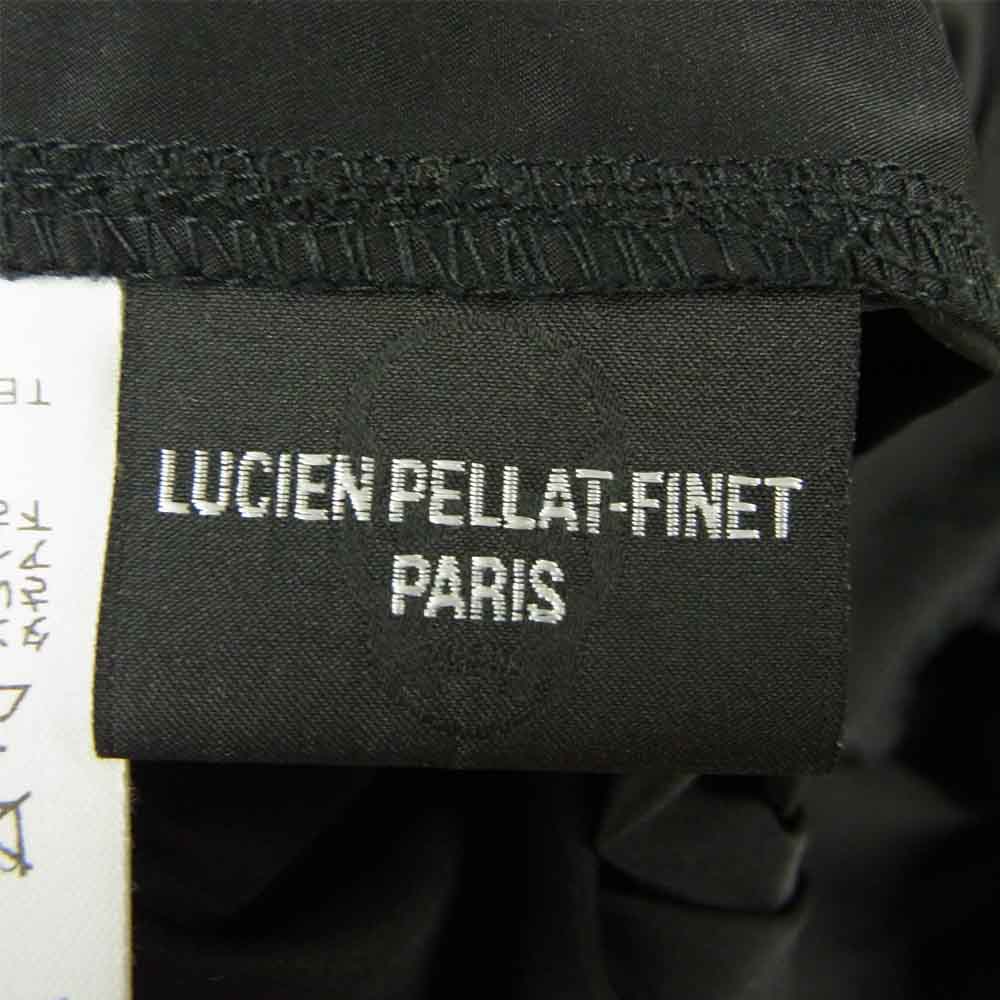 Lucien Pellat-Finet ルシアンペラフィネ 国内正規品 LPF PARIS バックロゴプリント コーチ ジャケット ブラック系 L【中古】
