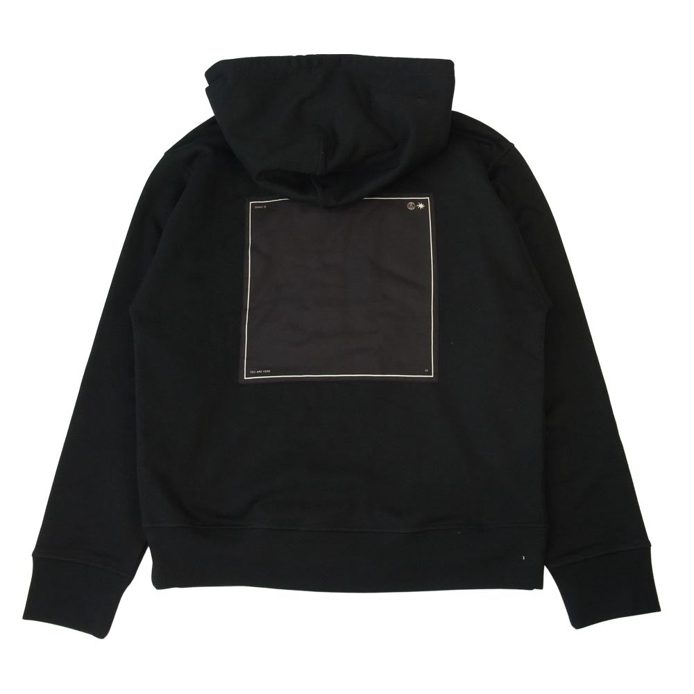 オーエーエムシー OAMR703686 MARK HOODY マーク ロゴ フーディ パーカー ブラック系 S【中古】