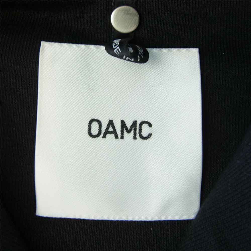 オーエーエムシー OAMR703686 MARK HOODY マーク ロゴ フーディ パーカー ブラック系 S【中古】