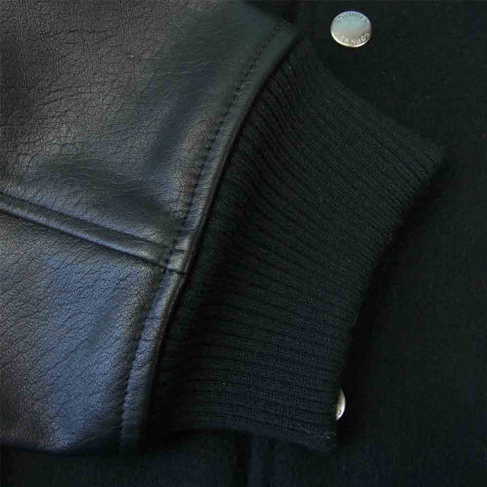 SOPH ソフ 21AW SOPH-212001 VARSITY JACKET 袖レザー ヴァーシティジャケット ブラック系 XL【美品】【中古】