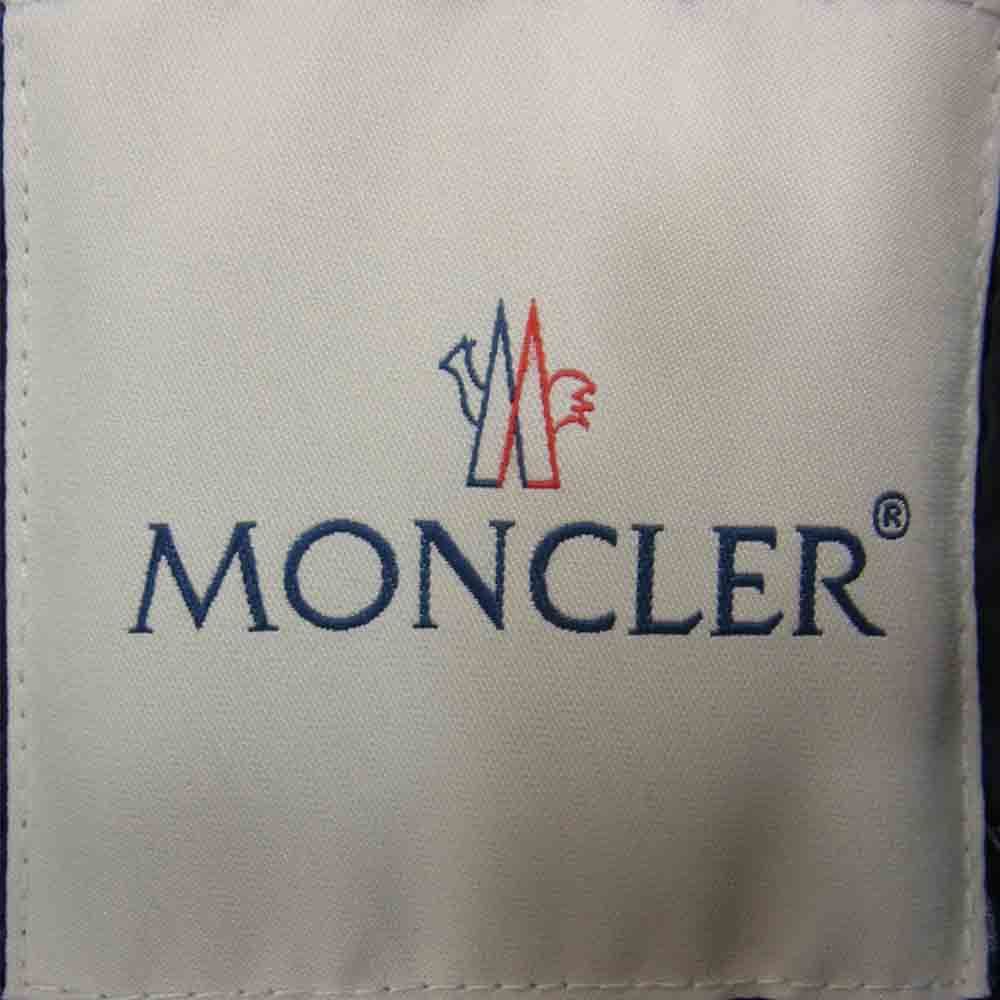 MONCLER モンクレール GENIUS 7 FRAGMENT HIROSHI FUJIWARA VALLOR BACKSTAGE バックプリント ダウンコート ブラック系 2【美品】【中古】