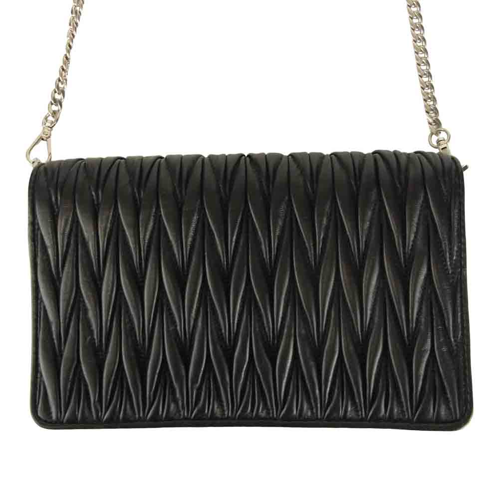 MIUMIU ミュウミュウ 5BP001 マテラッセ チェーン ショルダー バッグ