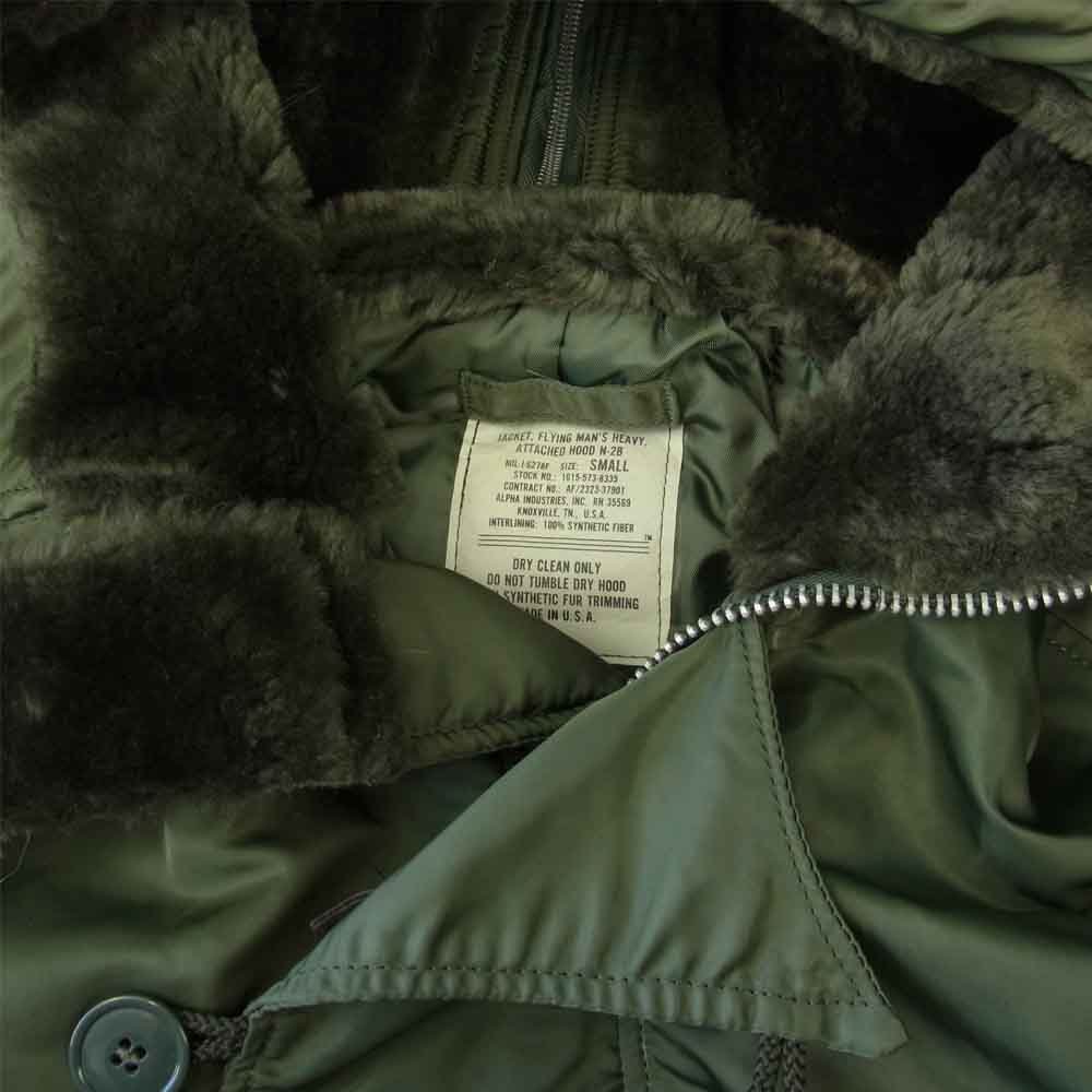 90s USA製 アルファ N-2B フライトジャケット カーキ M　D699 田*）様 90s USA製 ALPHA N-2B フライトジャケット Lサイズ ALPHA