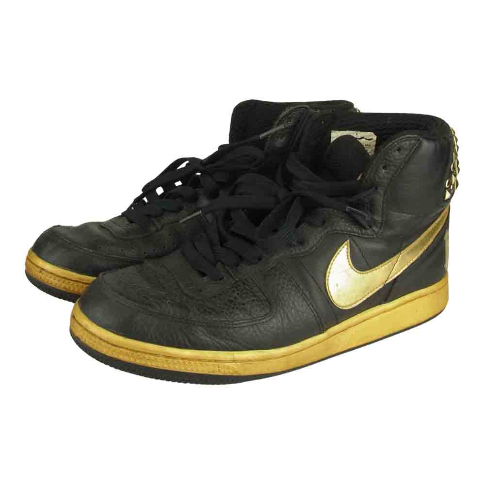 NIKE ナイキ 観賞用 325319-071 TERMINATOR HIGH SUPREME ROCK'N ROLL PACK ターミネーター ハイ ロックンロール スタッズ ブラック系 27.5㎝【中古】