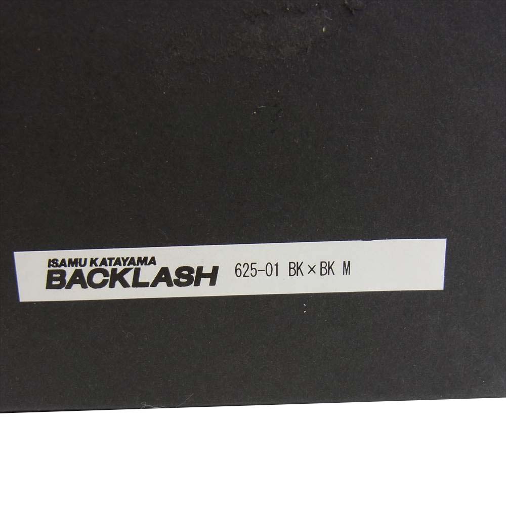 ISAMUKATAYAMA BACKLASH イサムカタヤマバックラッシュ 625-01 シープ ヌバック ストレッチ スニーカー ブラック系 M【中古】