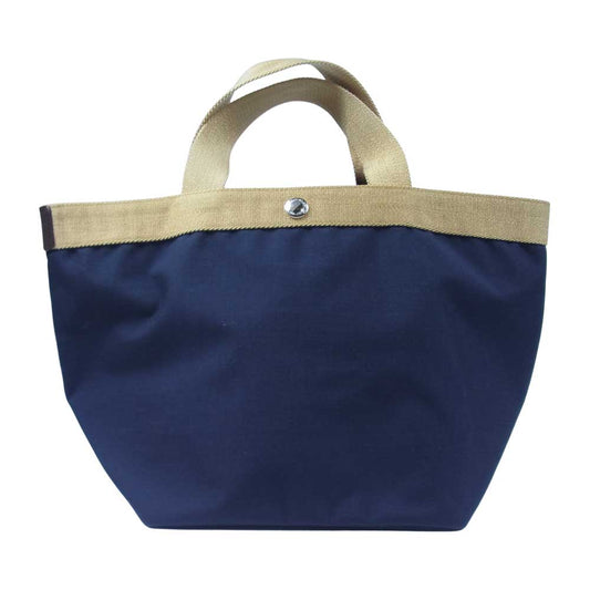 Herve Chapelier エルベ・シャプリエ 707C トゥモローランド別注 コーデュラ 舟型 トート M ゴールド×ネイビー【中古】
