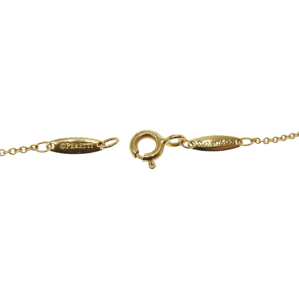 TIFFANY&Co. ティファニー バイザヤード ダイヤモンド ネックレス ゴールド系【中古】