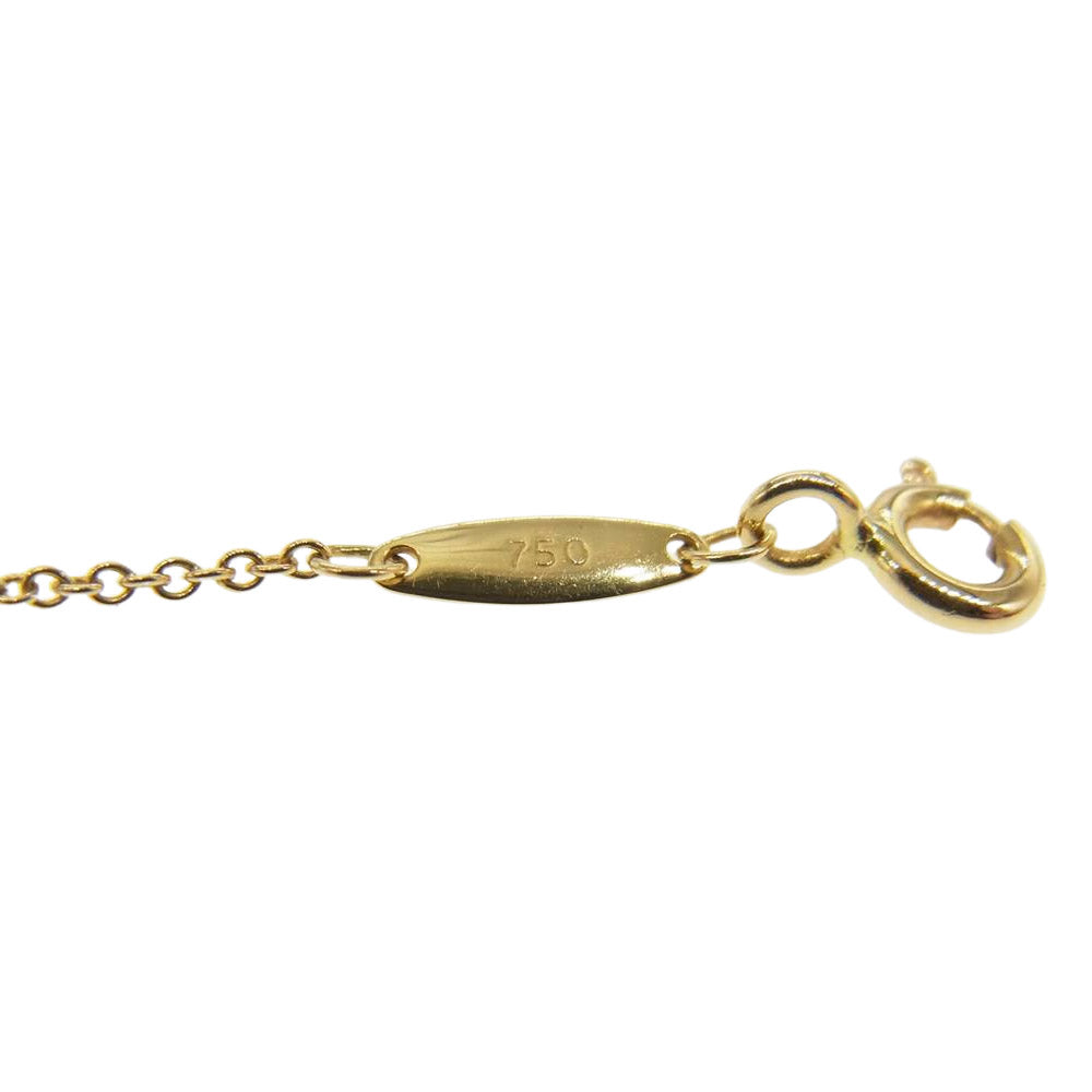 TIFFANY&Co. ティファニー バイザヤード ダイヤモンド ネックレス ゴールド系【中古】