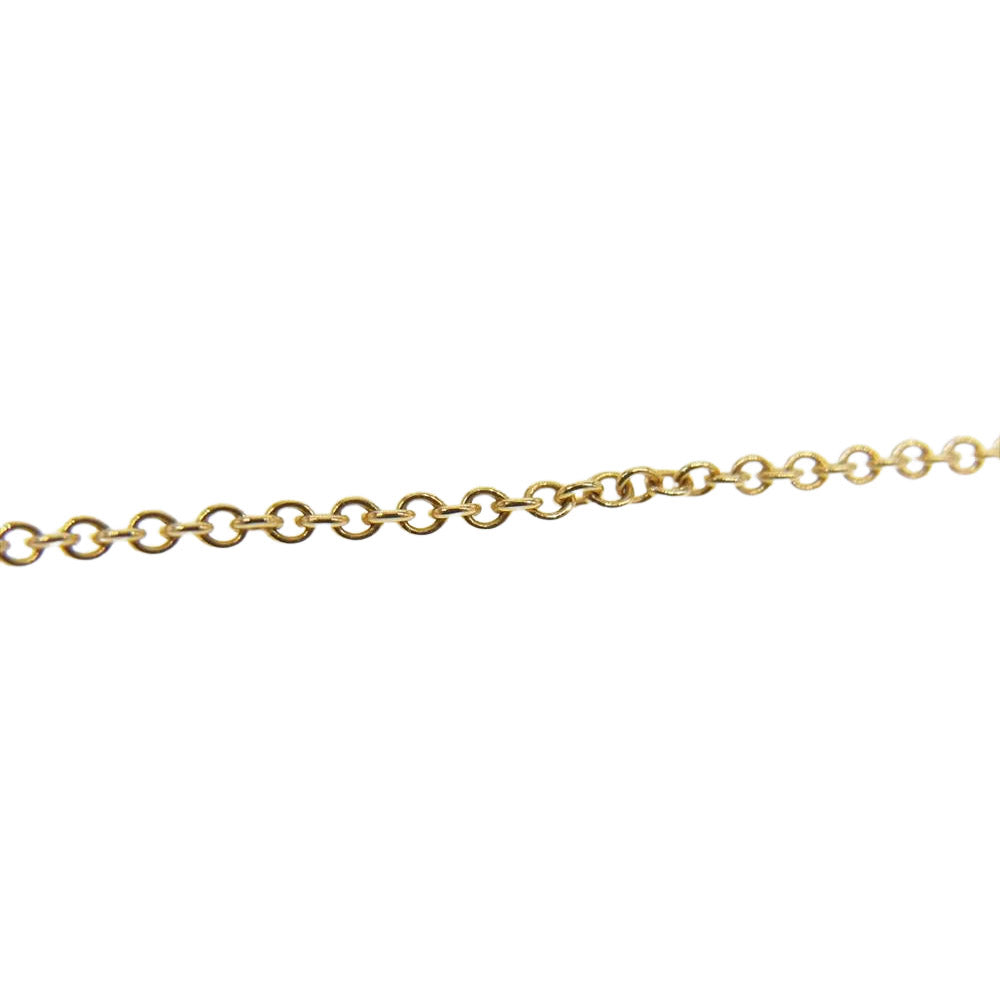 TIFFANY&Co. ティファニー バイザヤード ダイヤモンド ネックレス ゴールド系【中古】