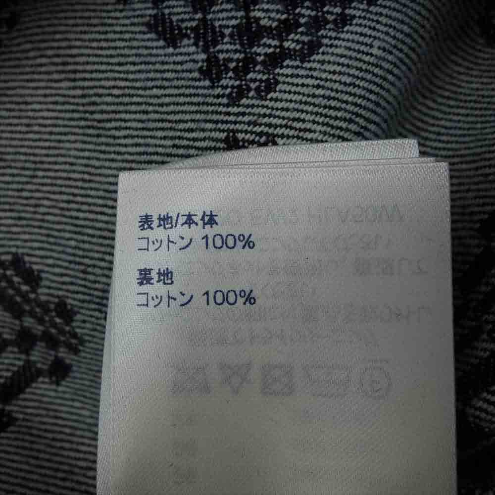 LOUIS VUITTON ルイ・ヴィトン 1A8WBK 国内正規品 ディストーテッド ダミエ デニムジャケット 52【極上美品】【中古】