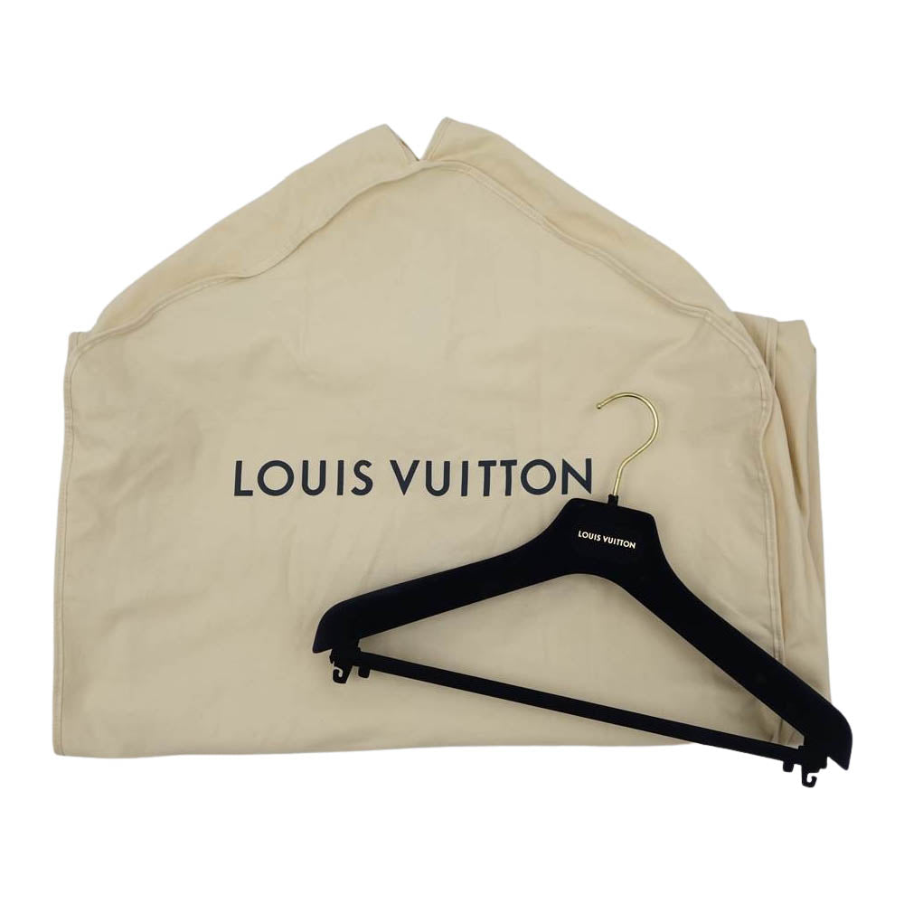 LOUIS VUITTON ルイ・ヴィトン 1A8WBK 国内正規品 ディストーテッド ダミエ デニムジャケット 52【極上美品】【中古】