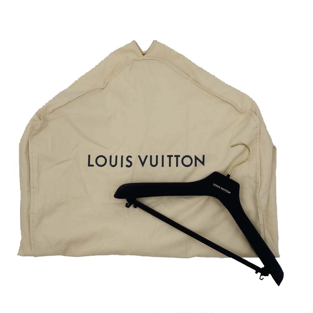 LOUIS VUITTON ルイ・ヴィトン 国内正規品 1854 MOTOR TRUNKS モータートランクス レザージャケット ブラック系 50【中古】