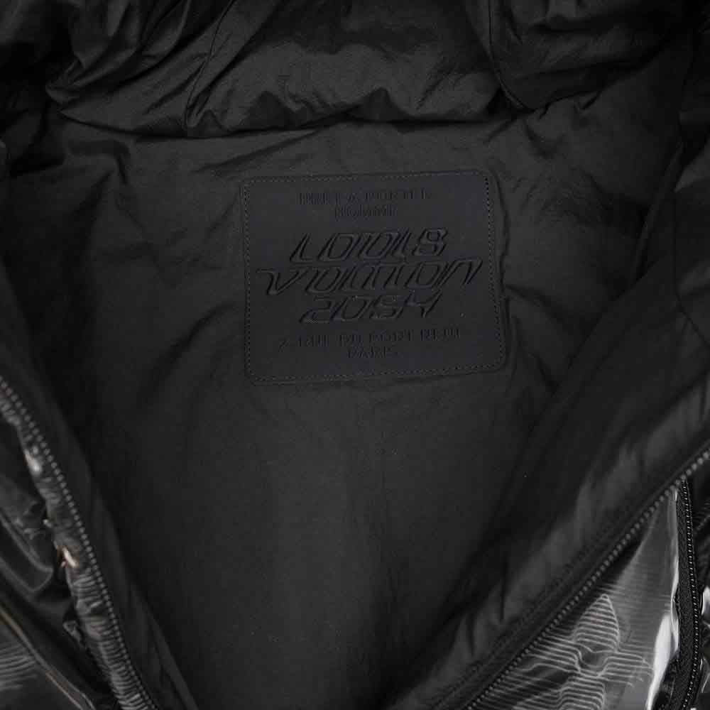LOUIS VUITTON ルイ・ヴィトン 21SS 国内正規品 ヴァージルアブロー 2054 モノグラム リバーシブル 3D ダウン フィルドパファー ブラック系 52【中古】