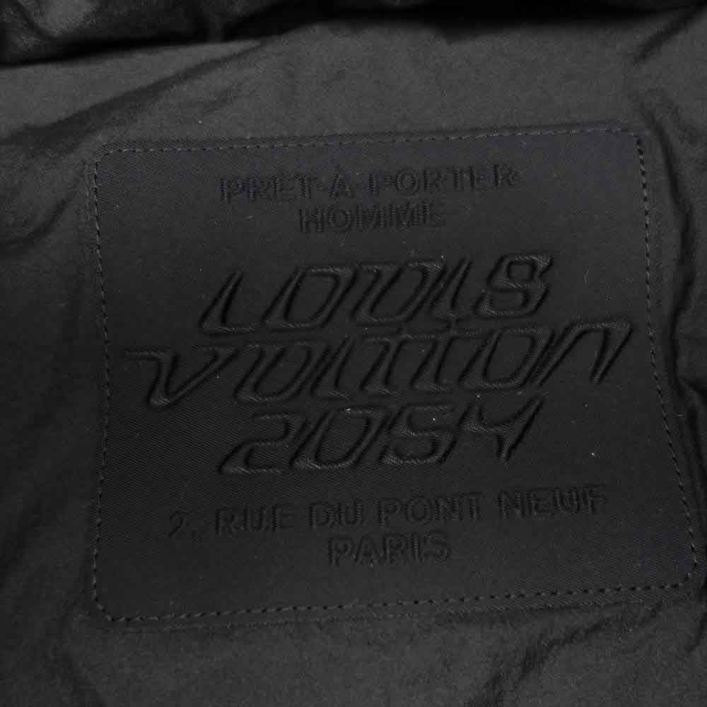 LOUIS VUITTON ルイ・ヴィトン 21SS 国内正規品 ヴァージルアブロー 2054 モノグラム リバーシブル 3D ダウン フィルドパファー ブラック系 52【中古】