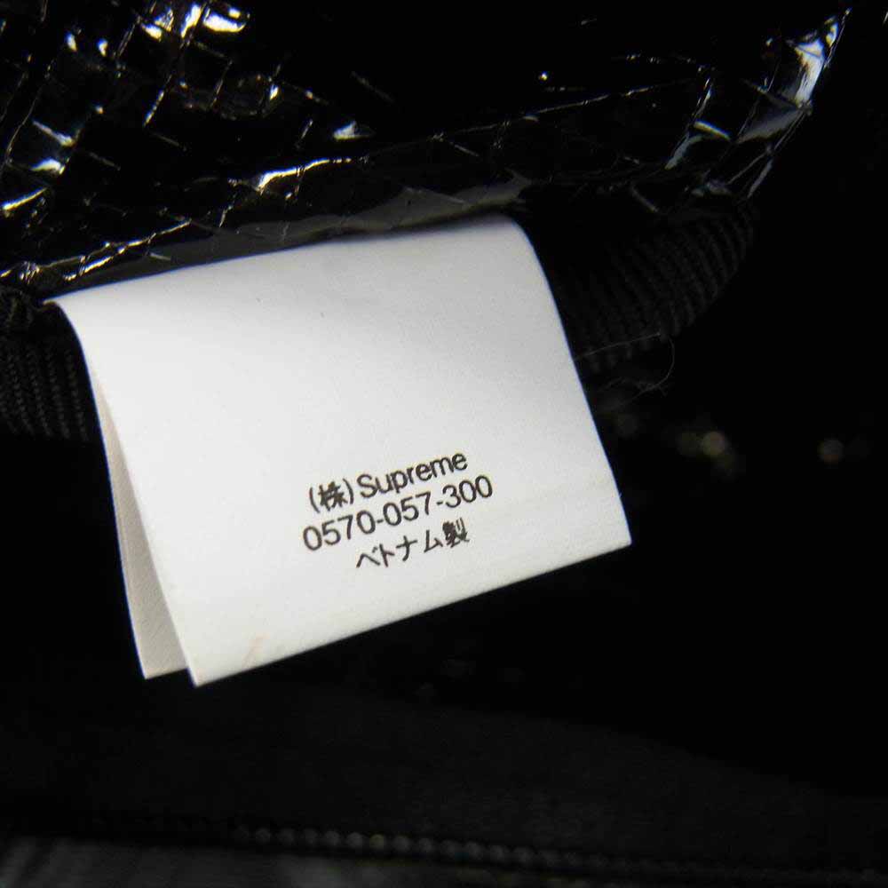 Supreme シュプリーム 21SS bandana tarp side bag バンダナ柄 ショルダーバッグ サコッシュ ブラック系【中古】