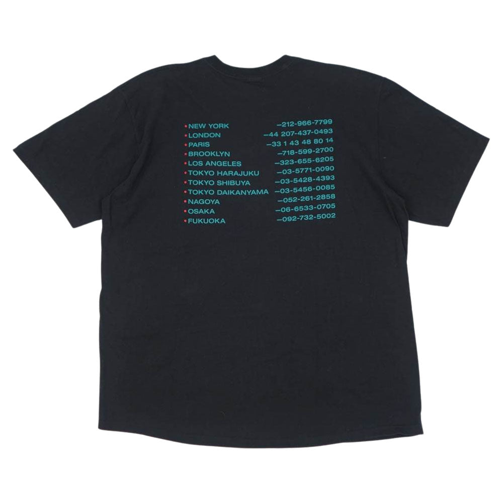 Supreme シュプリーム 19AW New Shit Tee プリント 半袖 Tシャツ ブラック系 XL【中古】