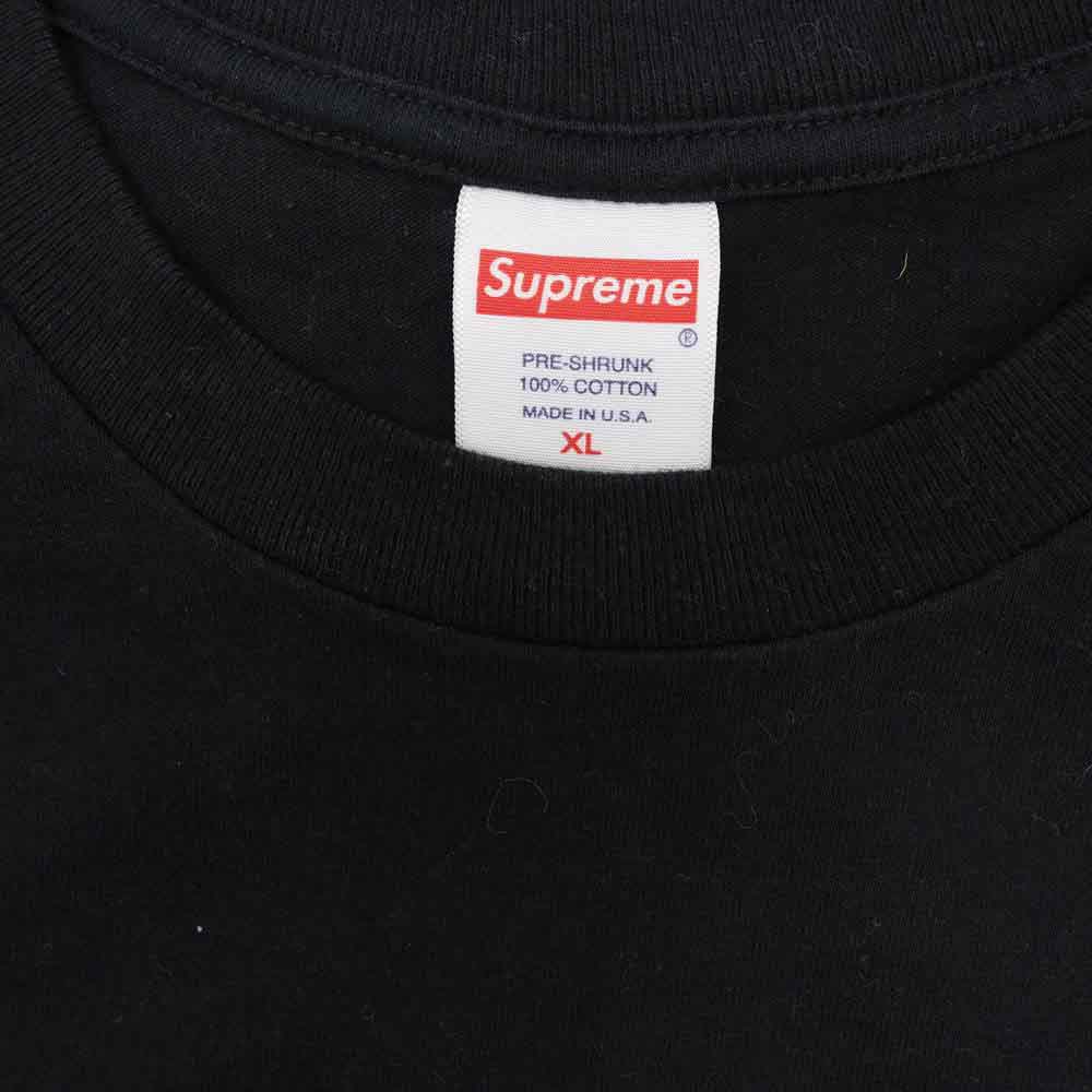 Supreme シュプリーム 19AW New Shit Tee プリント 半袖 Tシャツ ブラック系 XL【中古】