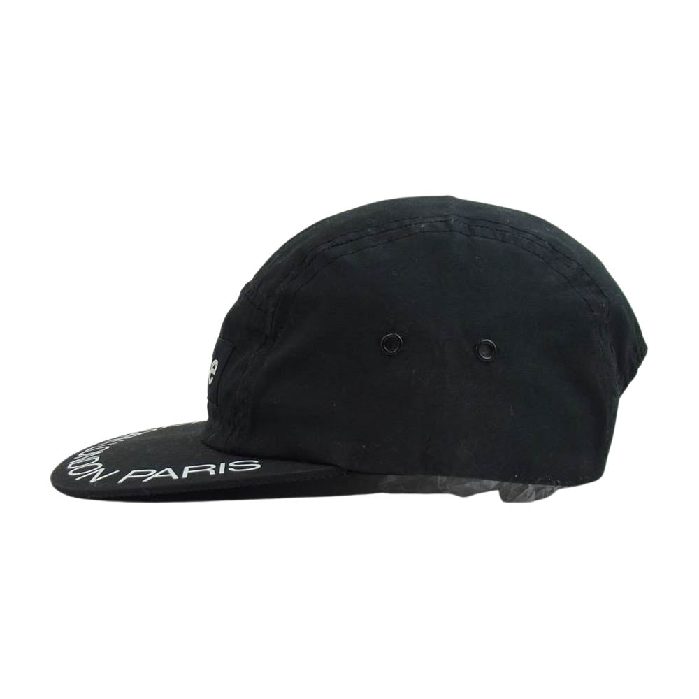 Supreme シュプリーム 18SS Visor Print Camp Cap バイザー プリント キャンプ キャップ ブラック系【中古】