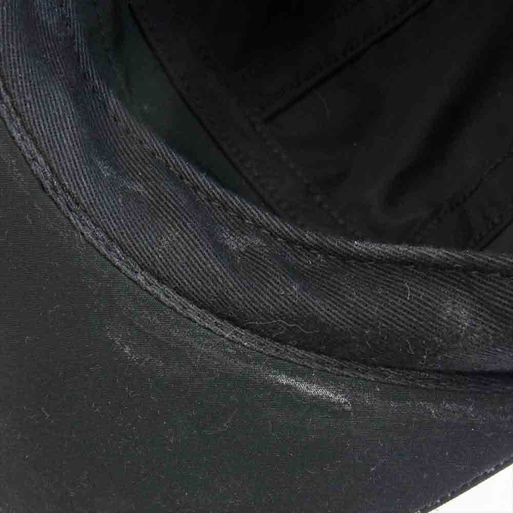 Supreme シュプリーム 18SS Visor Print Camp Cap バイザー プリント キャンプ キャップ ブラック系【中古】