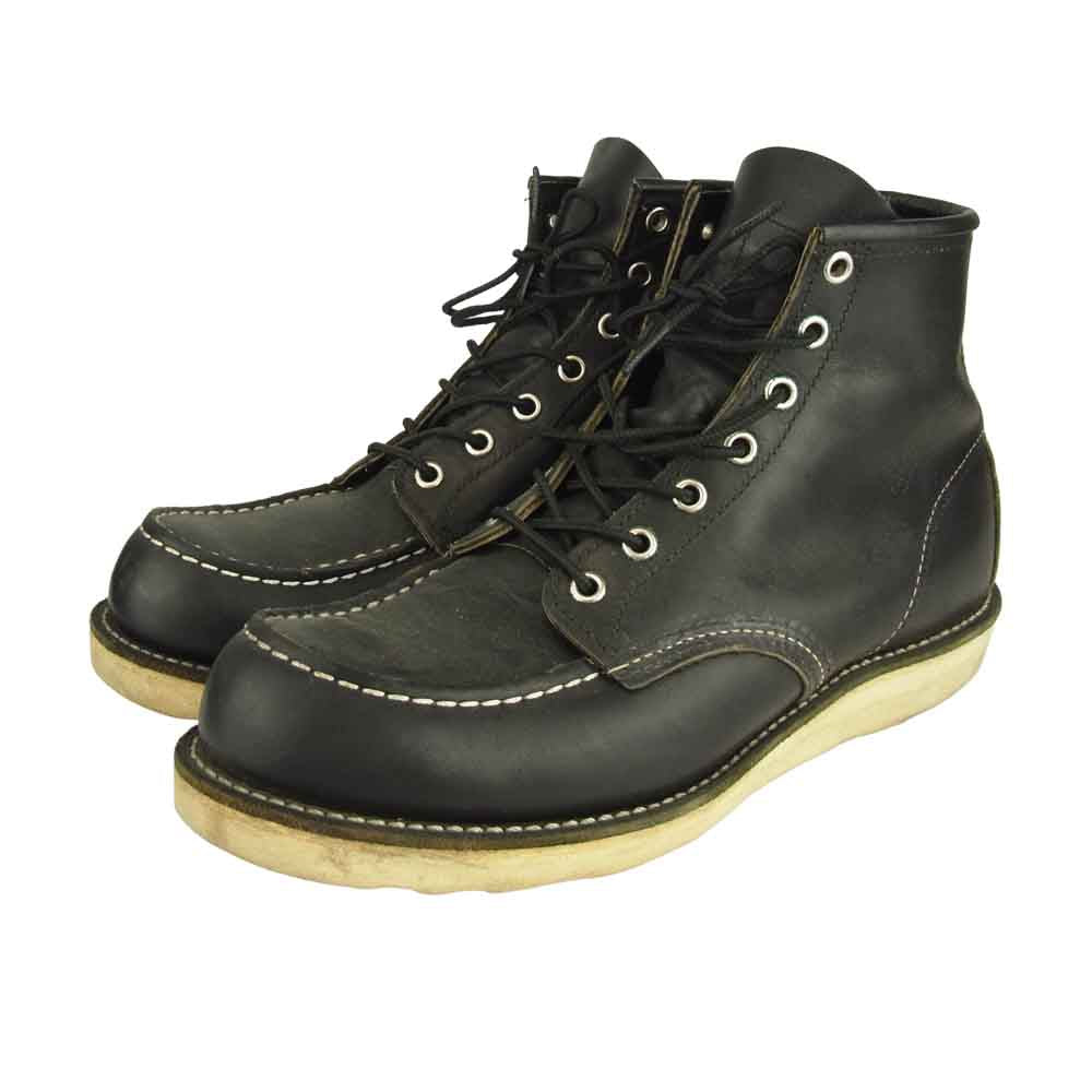 RED WING レッドウィング 9075 IRISH SETTER アイリッシュセッター レースアップ ブーツ ブラック系 27cm【中古】