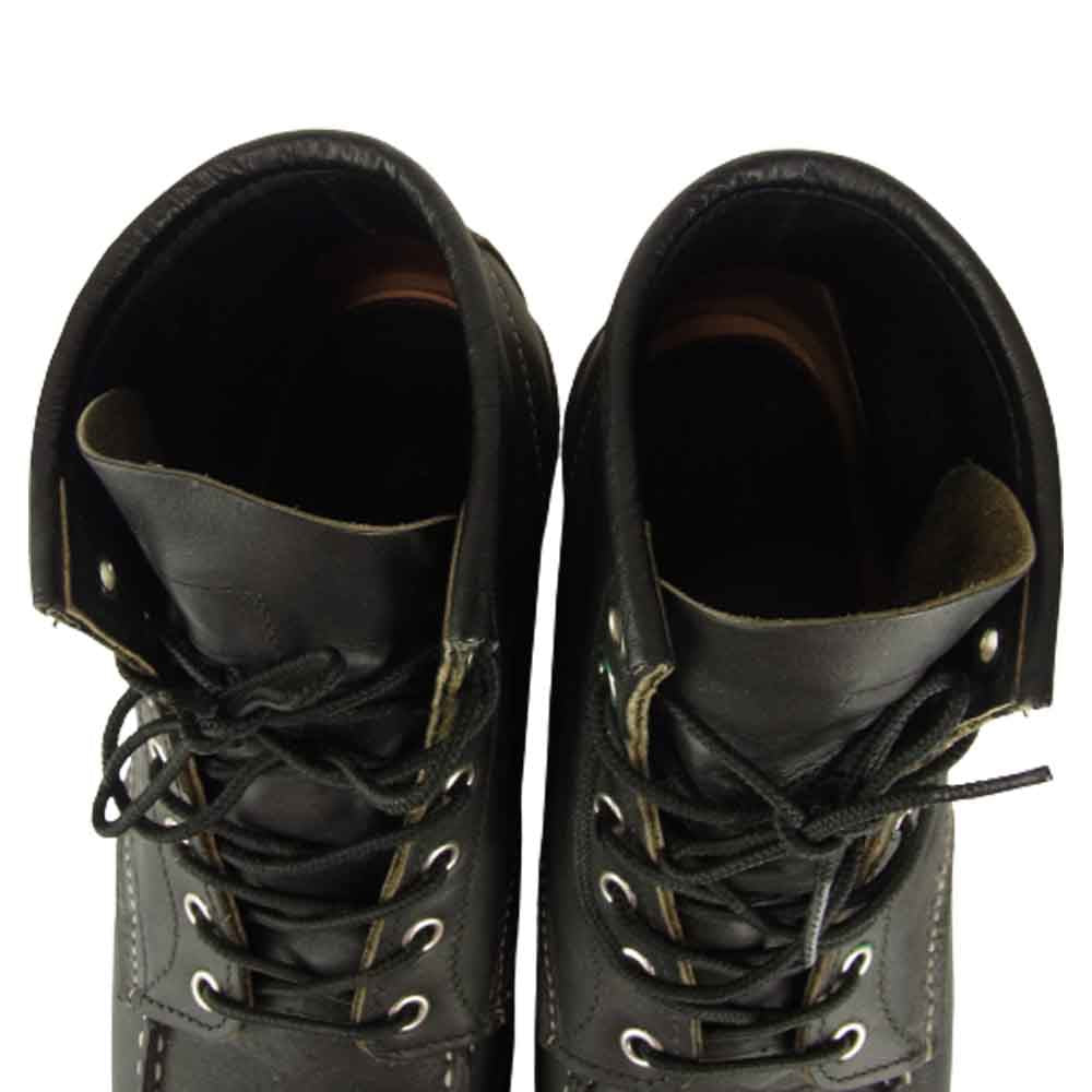 RED WING レッドウィング 9075 IRISH SETTER アイリッシュセッター レースアップ ブーツ ブラック系 27cm【中古】