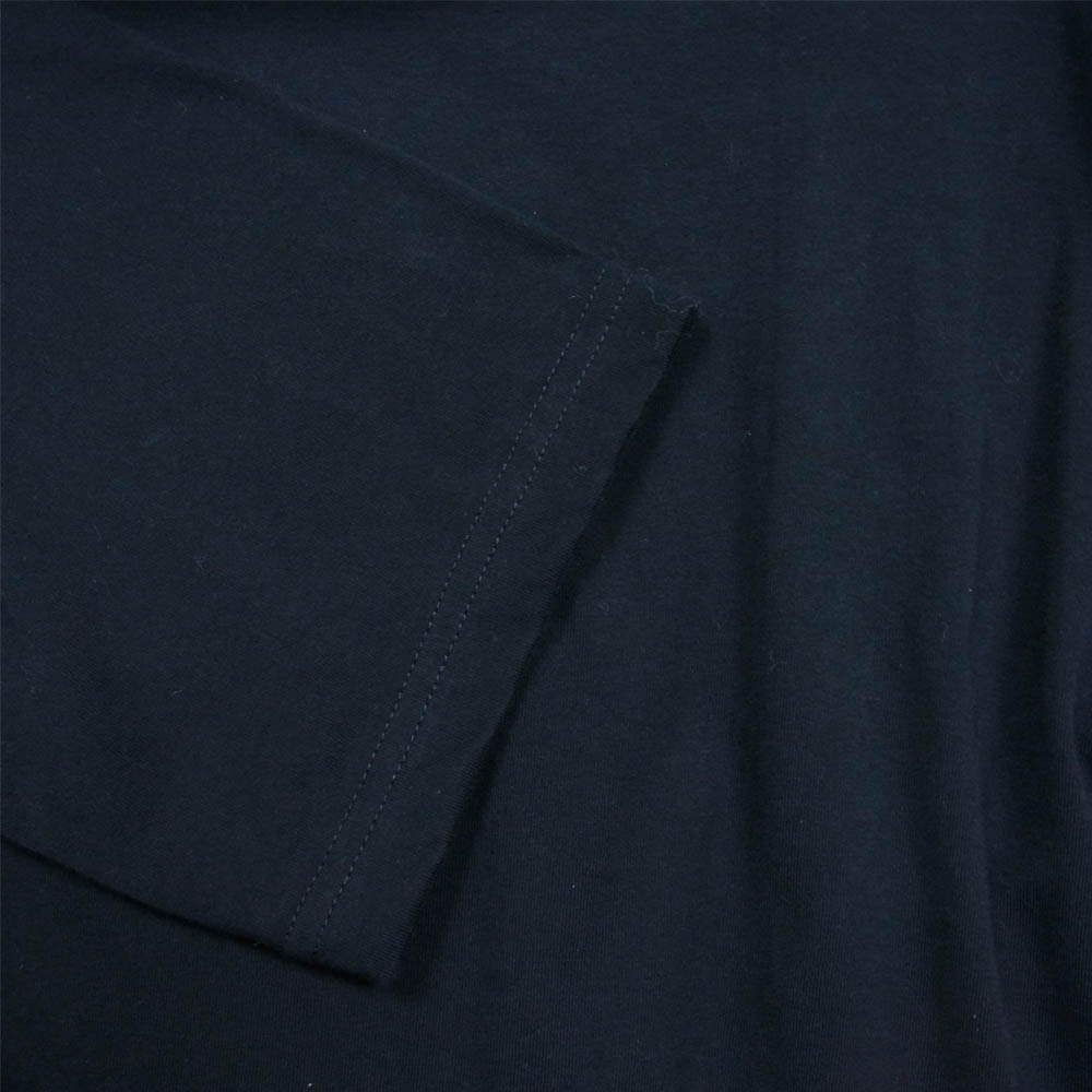 Yohji Yamamoto ヨウジヤマモト GroundY GM-T18-040 Cotton Jersey Zipper Opened Big Turtleneck Cut Sew グラウンドワイ ジッパー タートルネック ビッグ カットソー ブラック系 3【美品】【中古】