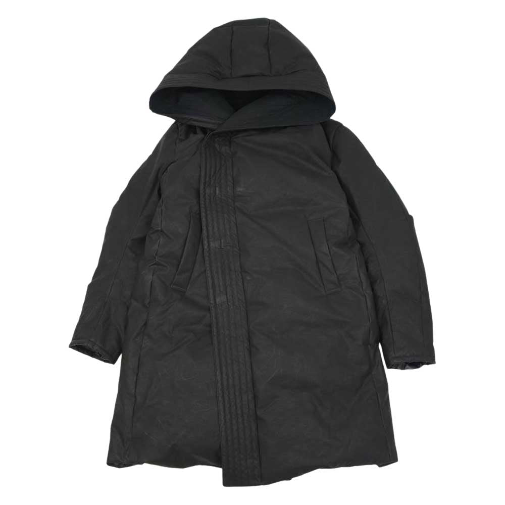 バジュラ 142UD01 カーボンコーティング ビッグフーディ中綿コート ブラック系 3【中古】
